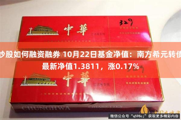 炒股如何融资融券 10月22日基金净值：南方希元转债最新净值1.3811，涨0.17%